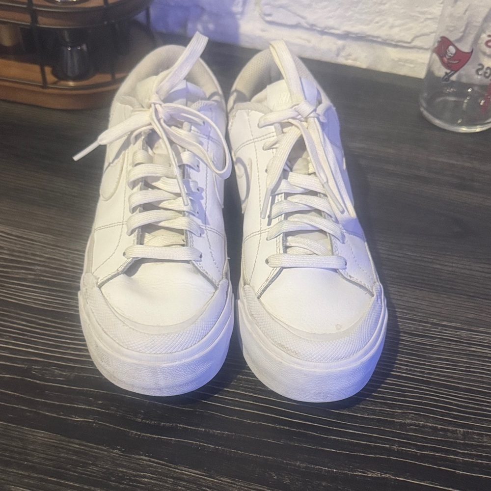 Nike Court Legacy Lift Triple White- women’s sneakers - Picture 2 of 6